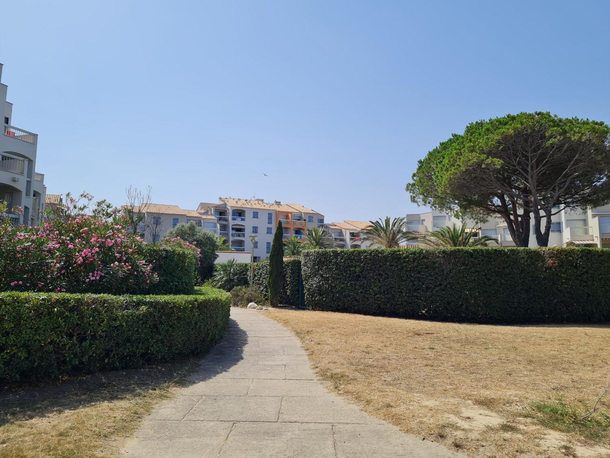 Magnifique Vue Mer Pour Ce T2 Avec Piscine Saint-Cyprien  Exteriör bild
