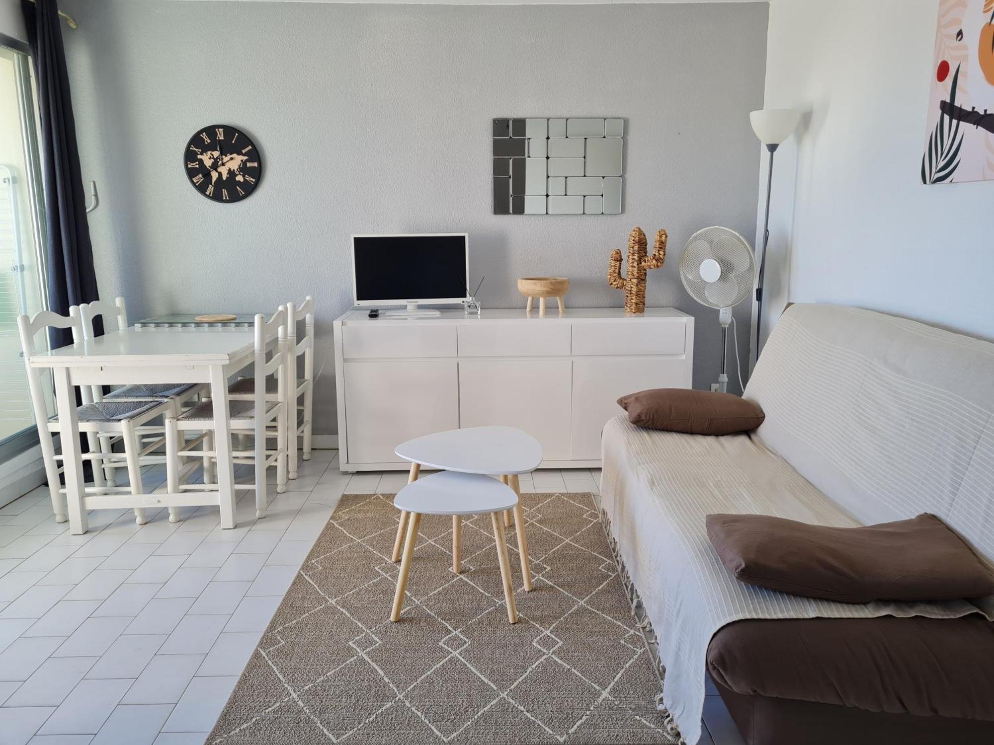 Magnifique Vue Mer Pour Ce T2 Avec Piscine Saint-Cyprien  Exteriör bild